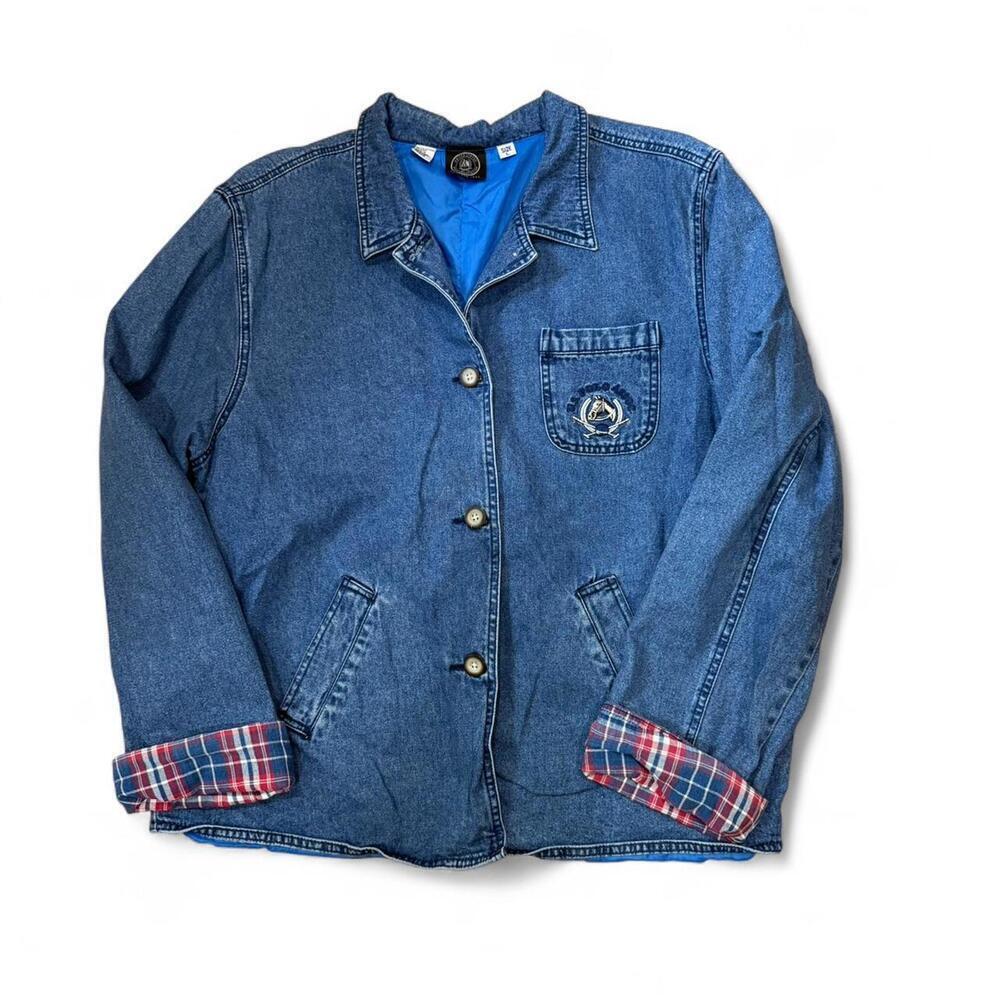 Vintage United States Polo Association Jean jacket